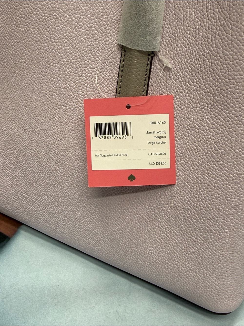 (new+tag) Kate Spade Margaux Large Satchel
Lilac & Cream Leather Two-Tone - Picture 5 of 17